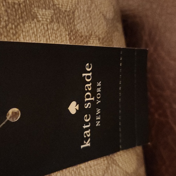Kate Spade Beige Patterned Satchel *Convert Into Shoulder/ Crossbody With Strap* - Picture 12 of 12